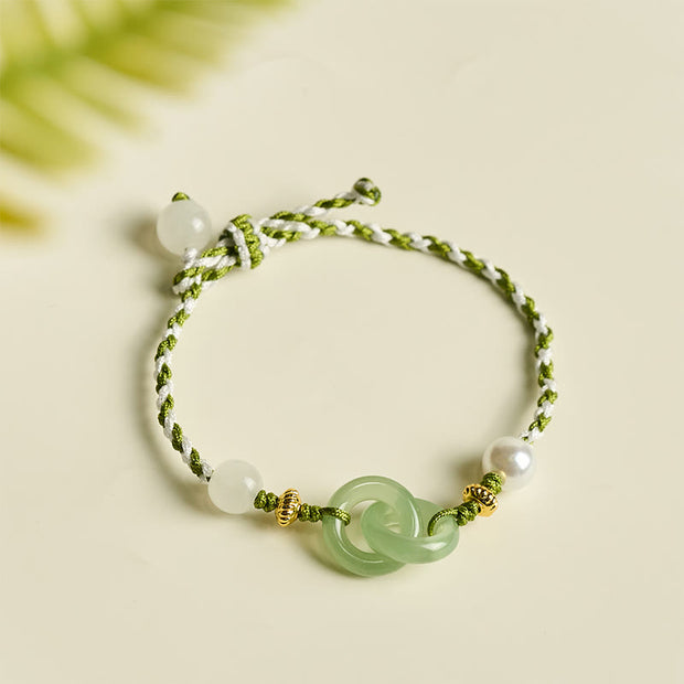 FREE Today: Auspicious and Fortune Braided Rope Peace Buckle Bracelet - image 1