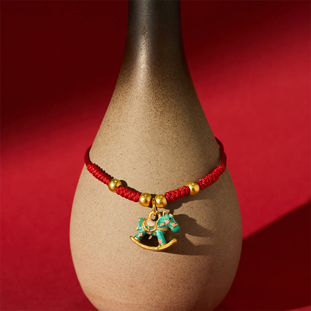 FREE Today: Protection and Lucky Year Of The Horse Beads Red String Adjustable Braided Bracelet - image 3