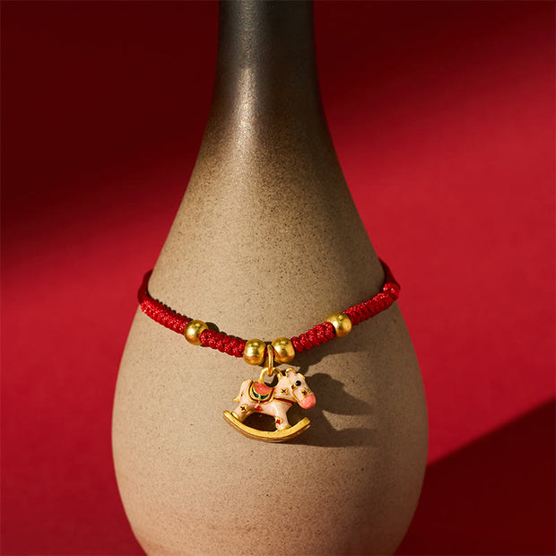 FREE Today: Protection and Lucky Year Of The Horse Beads Red String Adjustable Braided Bracelet - image 8