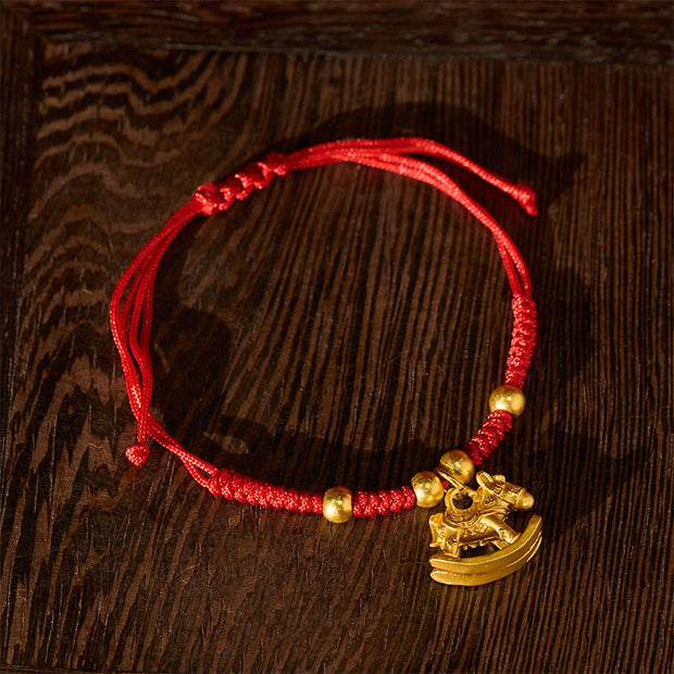 FREE Today: Protection and Lucky Year Of The Horse Beads Red String Adjustable Braided Bracelet - image 10