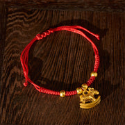 Buddha Stones Year Of The Horse Lucky Beads Red String Protection Adjustable Braided Bracelet - image 10