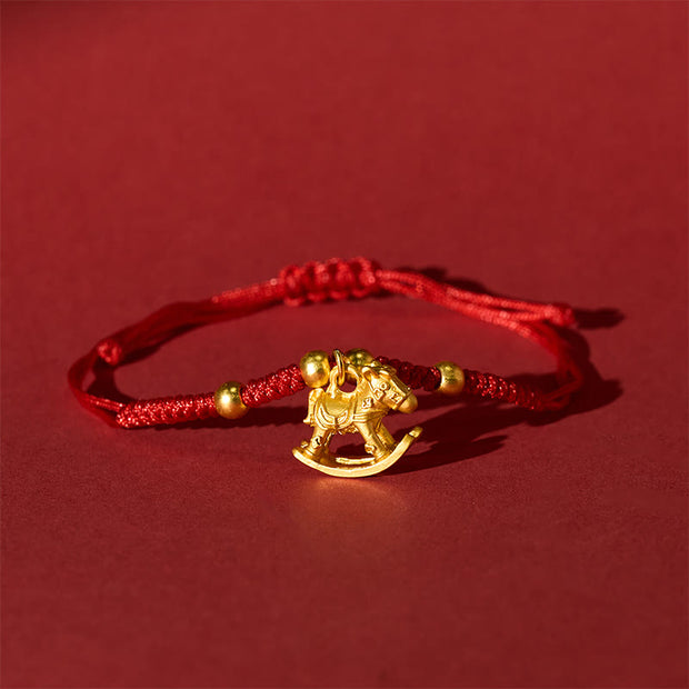 FREE Today: Protection and Lucky Year Of The Horse Beads Red String Adjustable Braided Bracelet - image 11