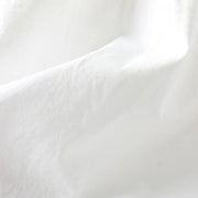 Buddha Stones Fall White Accordion Pleat Design Buttons Women's Cotton Long Sleeve Shirt - image 12