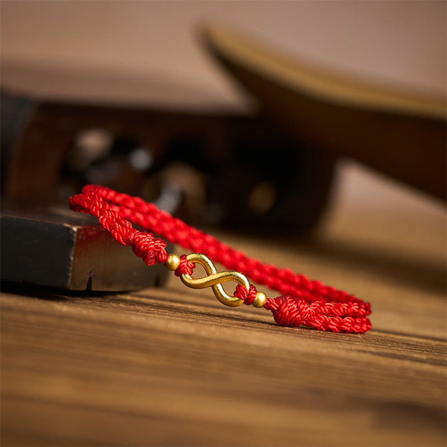 Infinity String Plus Infinity String FREE Today: Protection Connection Infinity Charm Brass Red String Adju ...