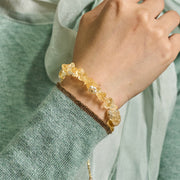 FREE Today: Spiritual and Positive Irregular Crystal Flower Design Amethyst White Crystal Bracelet - image 30