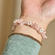 FREE Today: Spiritual and Positive Irregular Crystal Flower Design Amethyst White Crystal Bracelet - image 39