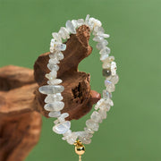 FREE Today: Spiritual and Positive Irregular Crystal Flower Design Amethyst White Crystal Bracelet - image 20