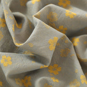 Buddha Stones 2pcs Jacquard Floral Long Sleeve Frog-Button Shirt Pants With Pockets Cotton Set  - image 1