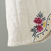 Buddha Stones Women's Ethnic Embroidery Flower Thermal Cotton Pants With Pockets - image 9