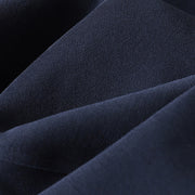 Buddha Stones Midnightblue Zipper Thermal Fleece-lined Cotton Women's Wide Leg Pants With Pockets - image 6