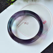 Buddha Stones Natural Fluorite Protection Power Bracelet Bangle-Natural variations; item may differ from photos  (Extra 30% Off | USE CODE: FS30) - image 4