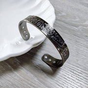 Buddha Stones The Tree Of Life Copper Open Balance Luck Cuff Bracelet Bangle - image 3