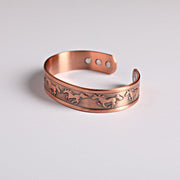 FREE Today: Self Care and Balance Year Of The Horse Copper Cuff Bracelet Bangle - image 3