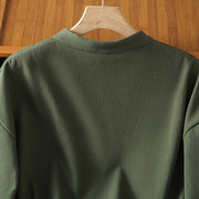 Buddha Stones Winter Frog-button Long Sleeve Cotton Fleece Lined Women's Thermal Jacket With Pockets - image 16