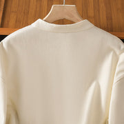 Buddha Stones Winter Frog-button Long Sleeve Cotton Fleece Lined Women's Thermal Jacket With Pockets - image 5