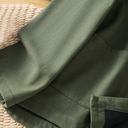 Buddha Stones Winter Frog-button Long Sleeve Cotton Fleece Lined Women's Thermal Jacket With Pockets - image 20