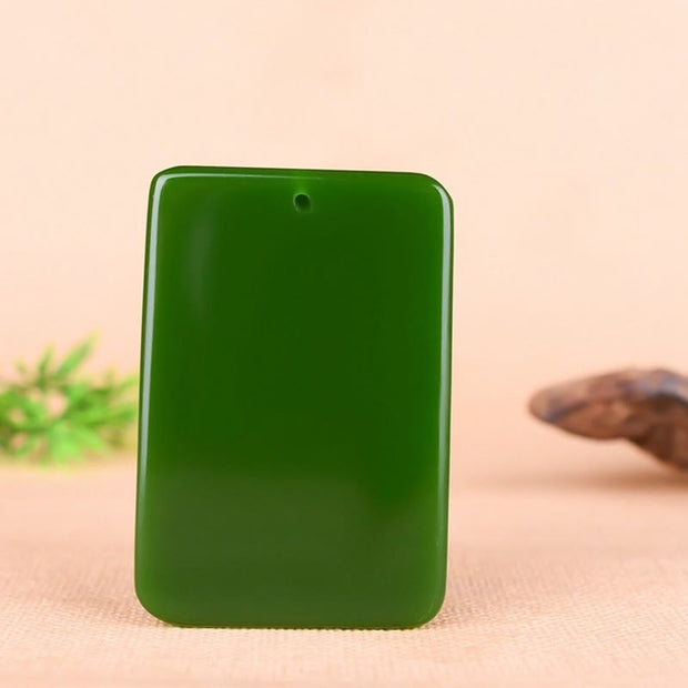 Buddha Stones Year Of The Horse Jade Abundance  Necklace Pendants - image 6