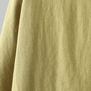 Buddha Stones Winter Frog-button Mid-length Women's Cotton Coat With Pockets - image 11