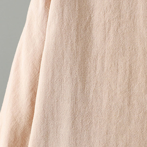 Buddha Stones Frog-button Fleece Lined Women's Cotton Coat With Pockets - image 23