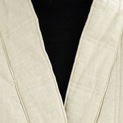 Buddha Stones Winter Solid Long Sleeve Cotton Women's Thermal Jacket With Pockets - image 9