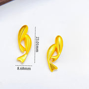 Buddha Stones Double Fish 24k Gold Plated Brass Chain Necklace Pendant - image 3