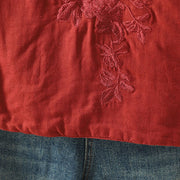 Buddha Stones Winter Solid Flower Long Sleeve Cotton Women's Thermal Jacket - image 5