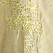 Buddha Stones Winter Solid Flower Long Sleeve Cotton Women's Thermal Jacket - image 25