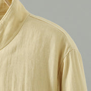 Buddha Stones Winter Solid Flower Long Sleeve Cotton Women's Thermal Jacket - image 23