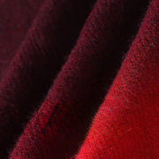 Buddha Stones Winter Stand Collar Gradient Color Design Warm Men's Long Sleeve Knitted Sweater - image 7