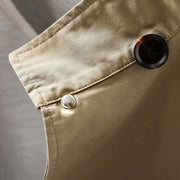 Buddha Stones Fall Buttons Long Sleeve Mid-length Cotton Women's Jacket With Pockets - image 7