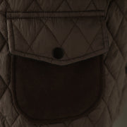 Buddha Stones Diamond Pattern Women's Long Sleeve Thickened Jacket With Pockets - image 9