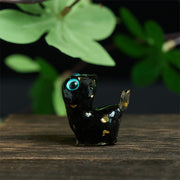 FREE Today: Strength and Protection Crystal Drip Resin Small Cat Statue Decoration - image 3