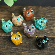 FREE Today: Strength and Protection Crystal Drip Resin Small Cat Statue Decoration - image 25