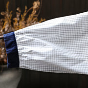 Buddha Stones Plaid Contrasting Buttons Down Long Sleeve Women's Cotton Shirt - image 9