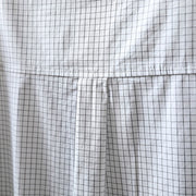 Buddha Stones Plaid Contrasting Buttons Down Long Sleeve Women's Cotton Shirt - image 13