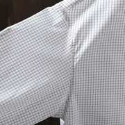 Buddha Stones Plaid Contrasting Buttons Down Long Sleeve Women's Cotton Shirt - image 10