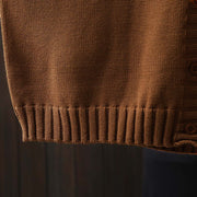 Buddha Stones Floral Buttons Cotton Women's Long Batwing Sleeve Knitted Cardigan - image 13