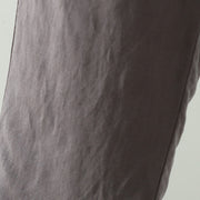 Buddha Stones Winter Contrasting Drawstring Cotton Linen Women's Wide Leg Pants With Pockets - image 21