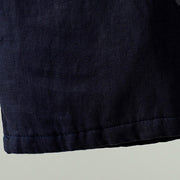 Buddha Stones Winter Contrasting Drawstring Cotton Linen Women's Wide Leg Pants With Pockets - image 5