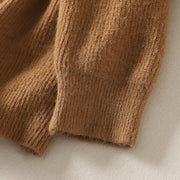 Buddha Stones Winter V-Neck Buttons Cotton Women's Long Sleeve Knitted Cardigan - image 5