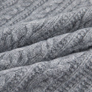 Buddha Stones Casual Winter Twisted Buttons Design Cotton Women's Long Sleeve Knitted Cardigan - image 29