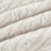 Buddha Stones Casual Winter Twisted Buttons Design Cotton Women's Long Sleeve Knitted Cardigan - image 44