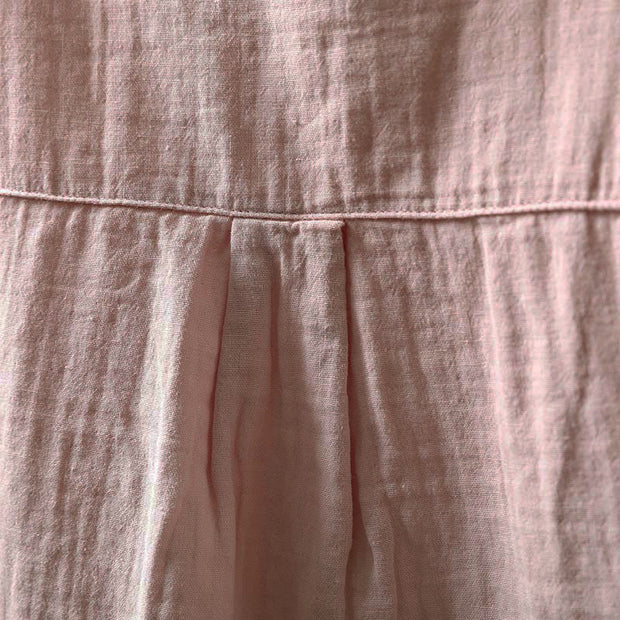 Buddha Stones Spring Fall Lace Collar Button Down Long Sleeve Women's Cotton Shirt - image 7