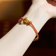FREE Today: Luck and Connection Year Of The Horse Red String Copper Braided Bracelet - image 2