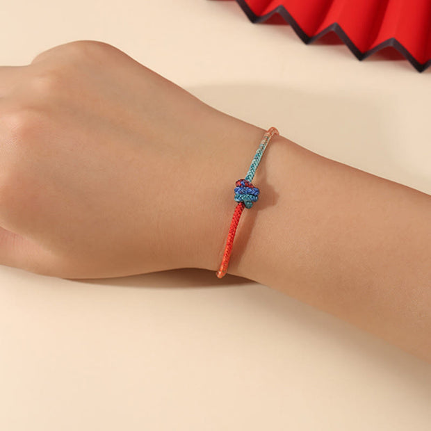 FREE Today: Luck and Strength Colored String Hand-woven Knots Bracelet - image 4