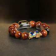 Buddha Stones Sea Willow Beads Color Change Pi Xiu Protection Bracelet - image 1