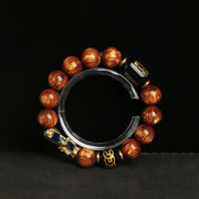 Buddha Stones Sea Willow Beads Color Change Pi Xiu Protection Bracelet - image 2