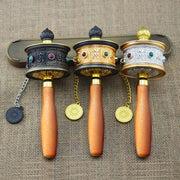 Buddha Stones Tibetan Lucky Prayer Wheel Decoration - image 8