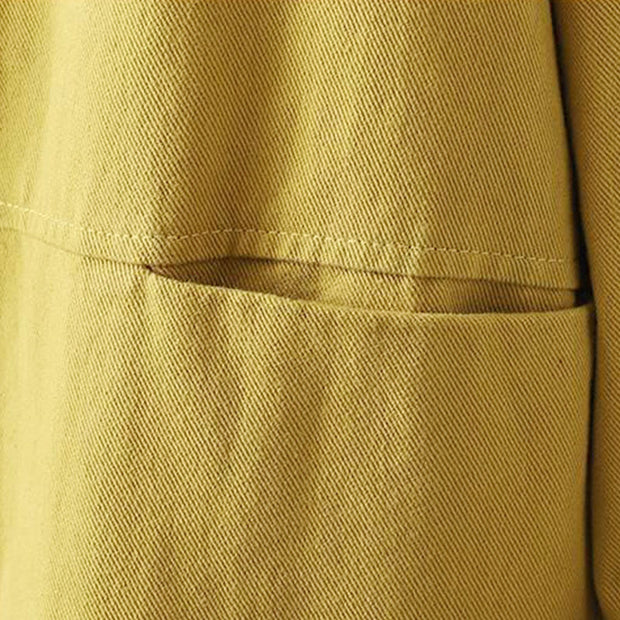 Buddha Stones Fall Button Down Women's Cotton Long Sleeve Outerwear Jacket With Pockets - image 16