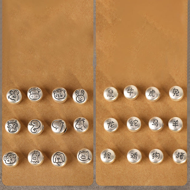 Buddha Stones 999 Sterling Silver Year Of The Horse Chinese Zodiac String Braided Luck Bracelet - image 55